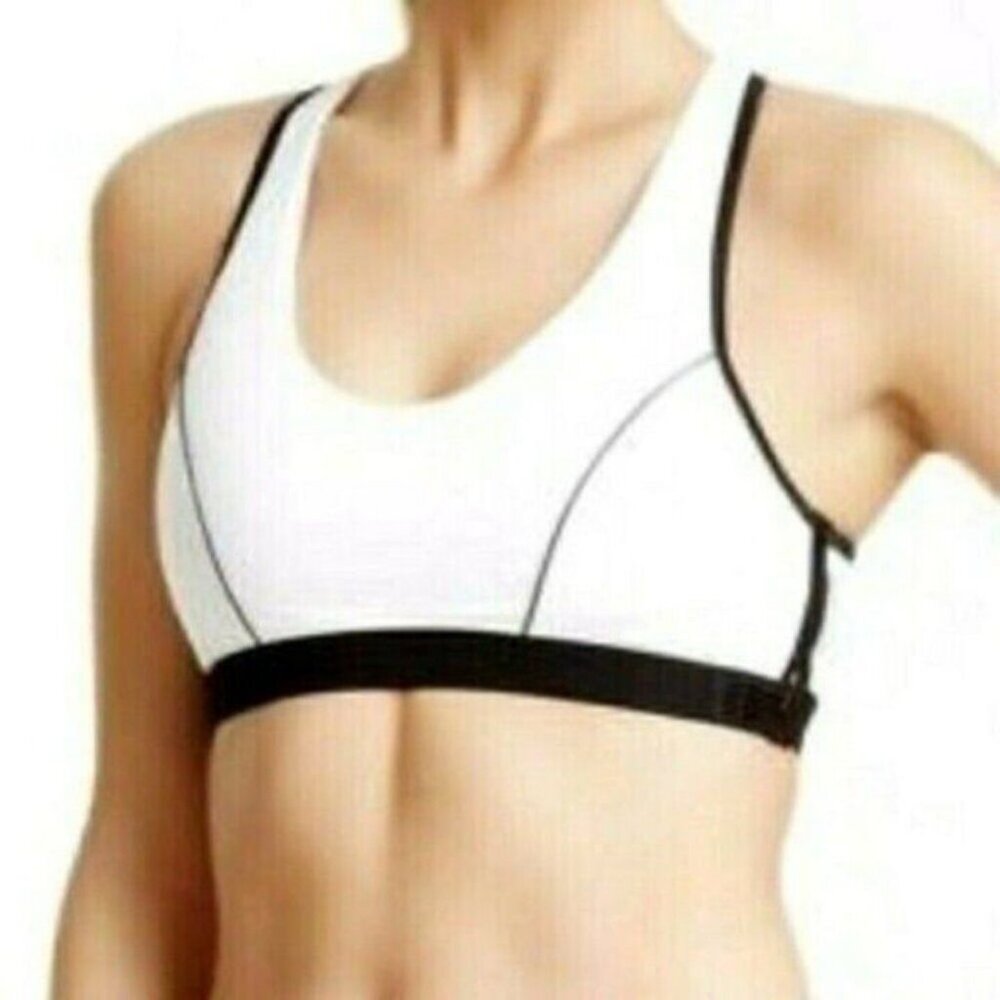 Marika Miracles Womens Bra Racer Back Uplift Sports Wire Free Size 20 White 2X